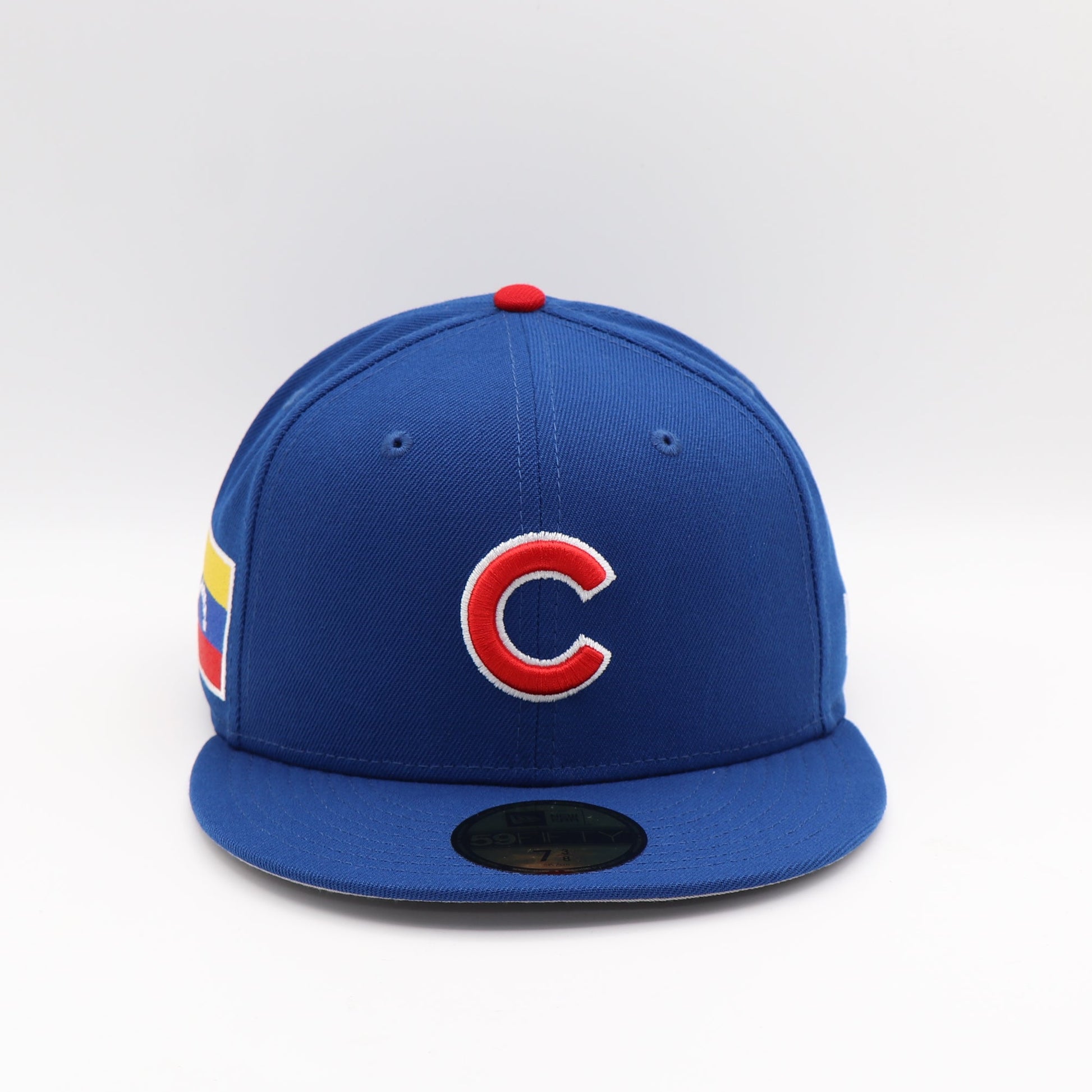 New Era 59Ffity Chicago Cubs "Venezuela Flag" Patch Hat - Royal Blue