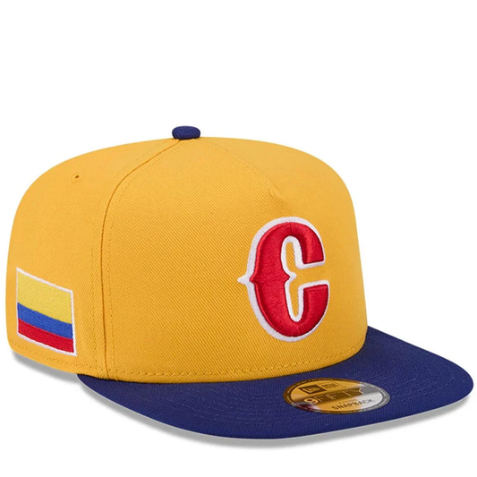 New Era Colombia MLB World Baseball Classic 2026 9FIFTY Yellow Blue Red OSFM
