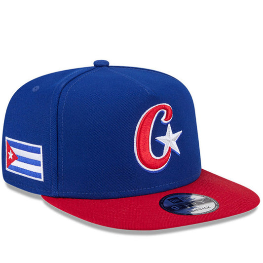 New Era Cuba 2026 World Baseball Classic 59FIFTY Fitted Blue Red White