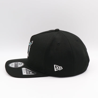 New Era 9Fifty AF Curve FlipMode 2.0 Florida Marlins Hat - Black
