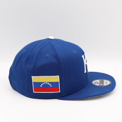 New Era 9Fifty Kansas City Royals "Venezuela Flag" Patch Hat - Royal Blue/White