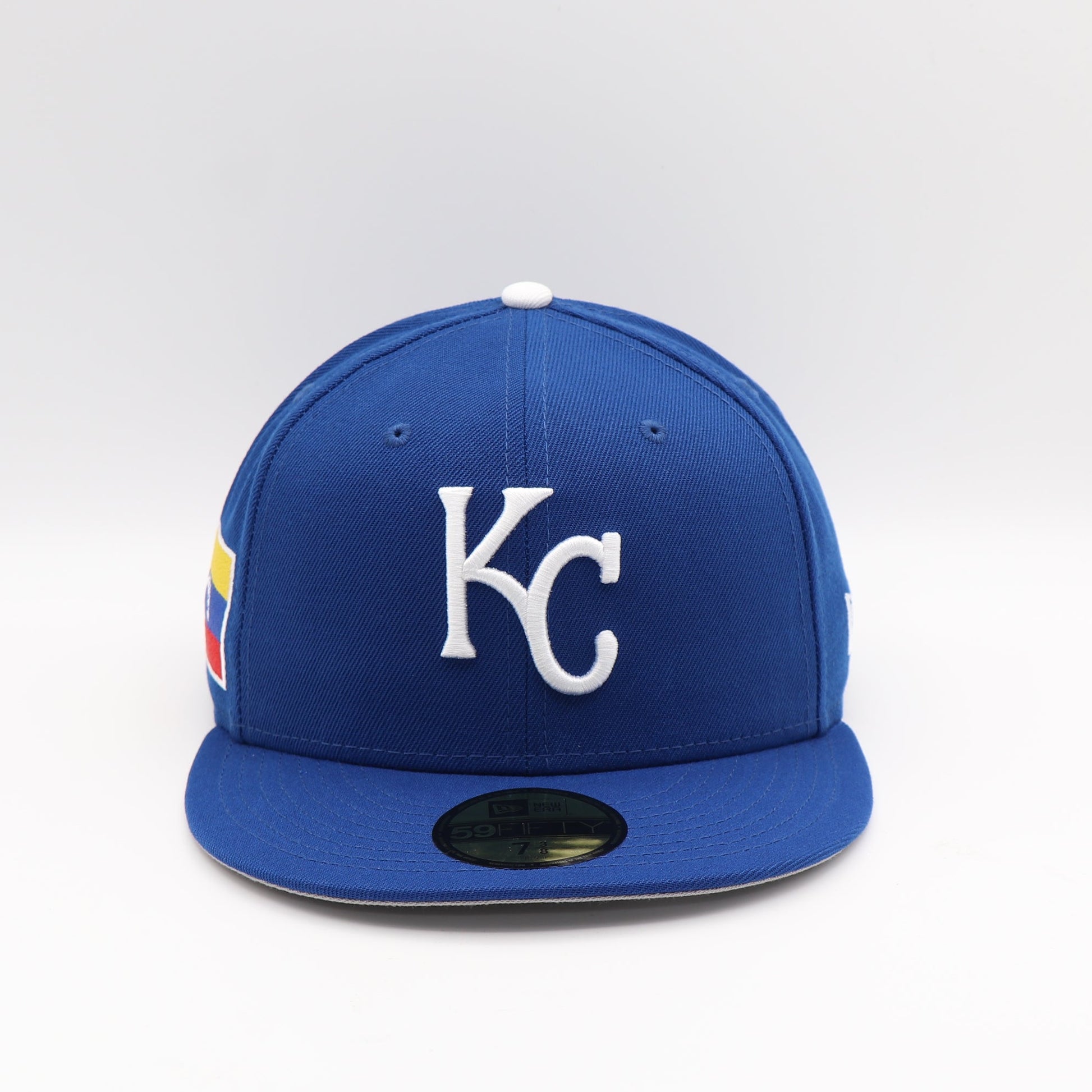 New Era 59Fifty Kansas City Royals "Venezuela Flag" Side Patch - White/Royal Blue
