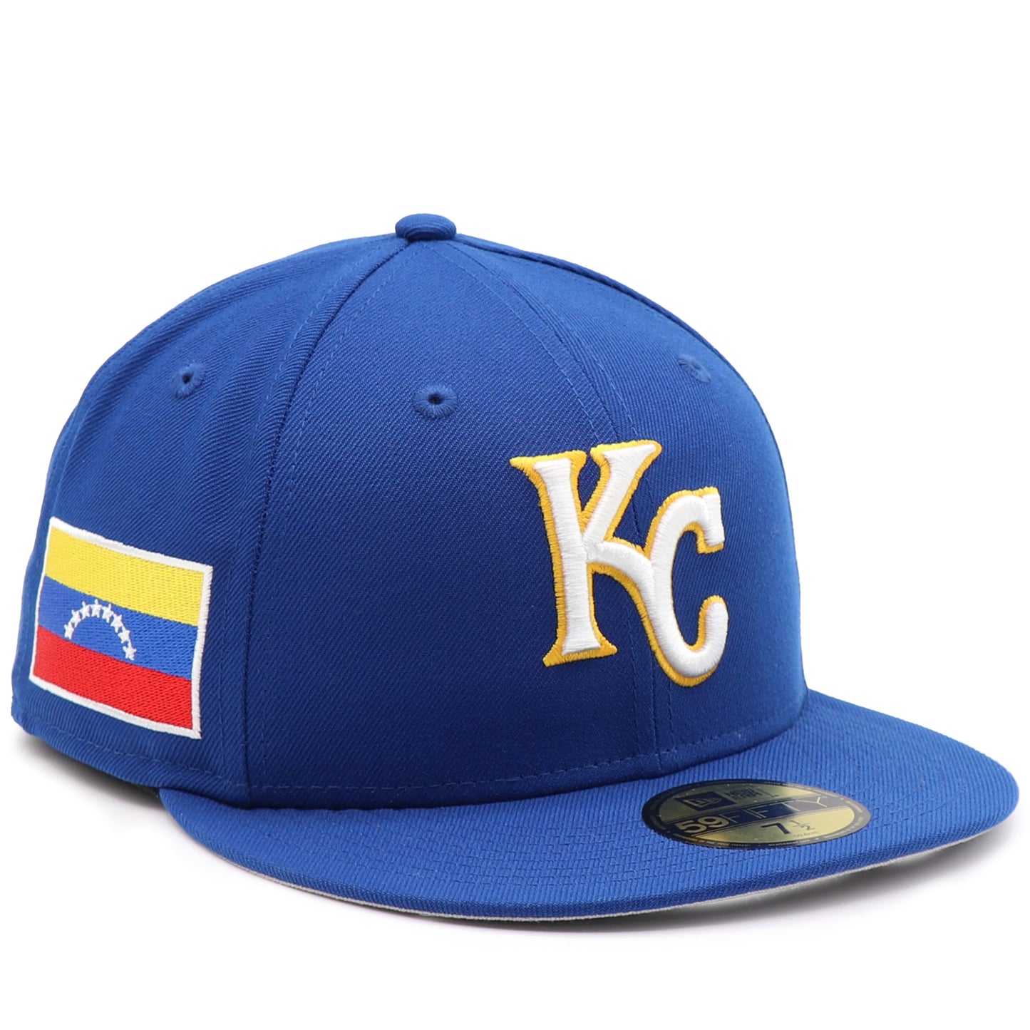 New Era 59Fifty Kansas City Royals "Venezuela Flag" Side Patch - Royal Blue / White
