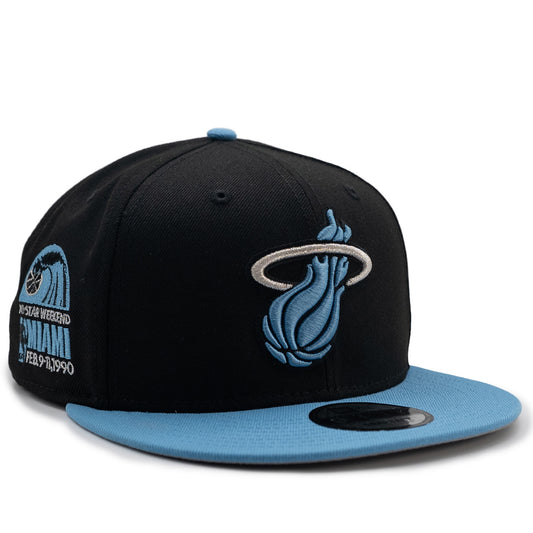 New Era 9FIFTY Miami Heat Black Sky Blue OSFM