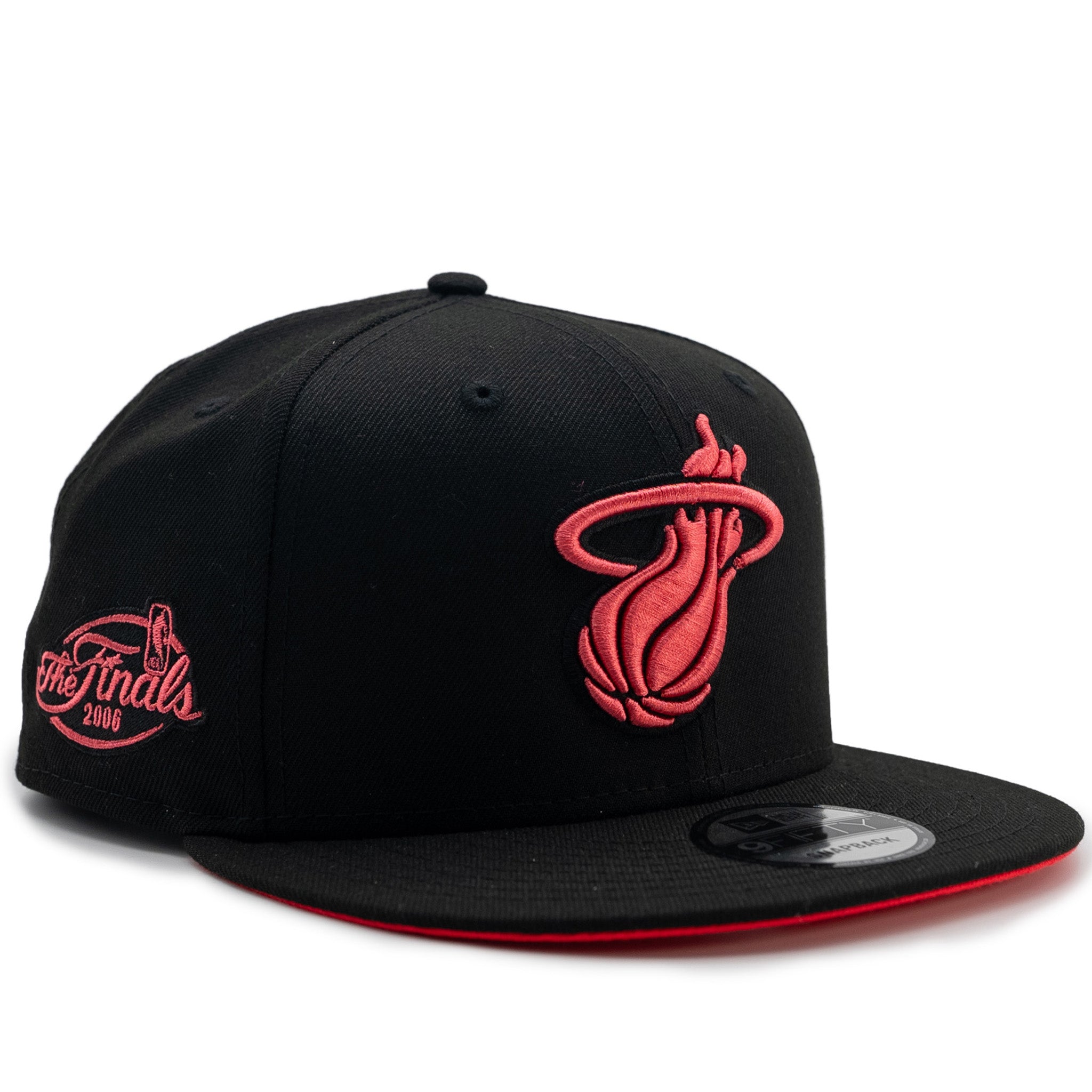 ファングッズ New Era NBA Miami Heat 9Fifty Cap New Era 9FIFTY Miami Heat - Black/Lava – Cool J's Miami online