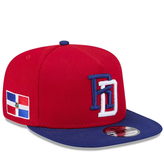 New Era Dominican Republic MLB World Baseball Classic 2026 9FIFTY Red Blue White OSFM