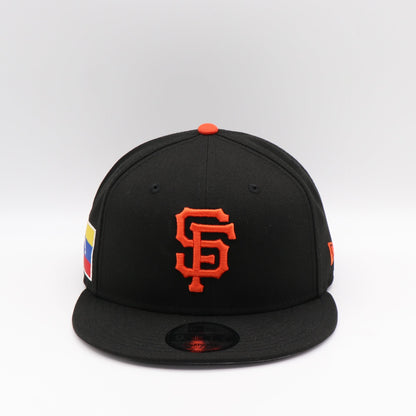 New Era 9Fifty San Francisco Giants "Venezuela Flag" Side Patch - Black