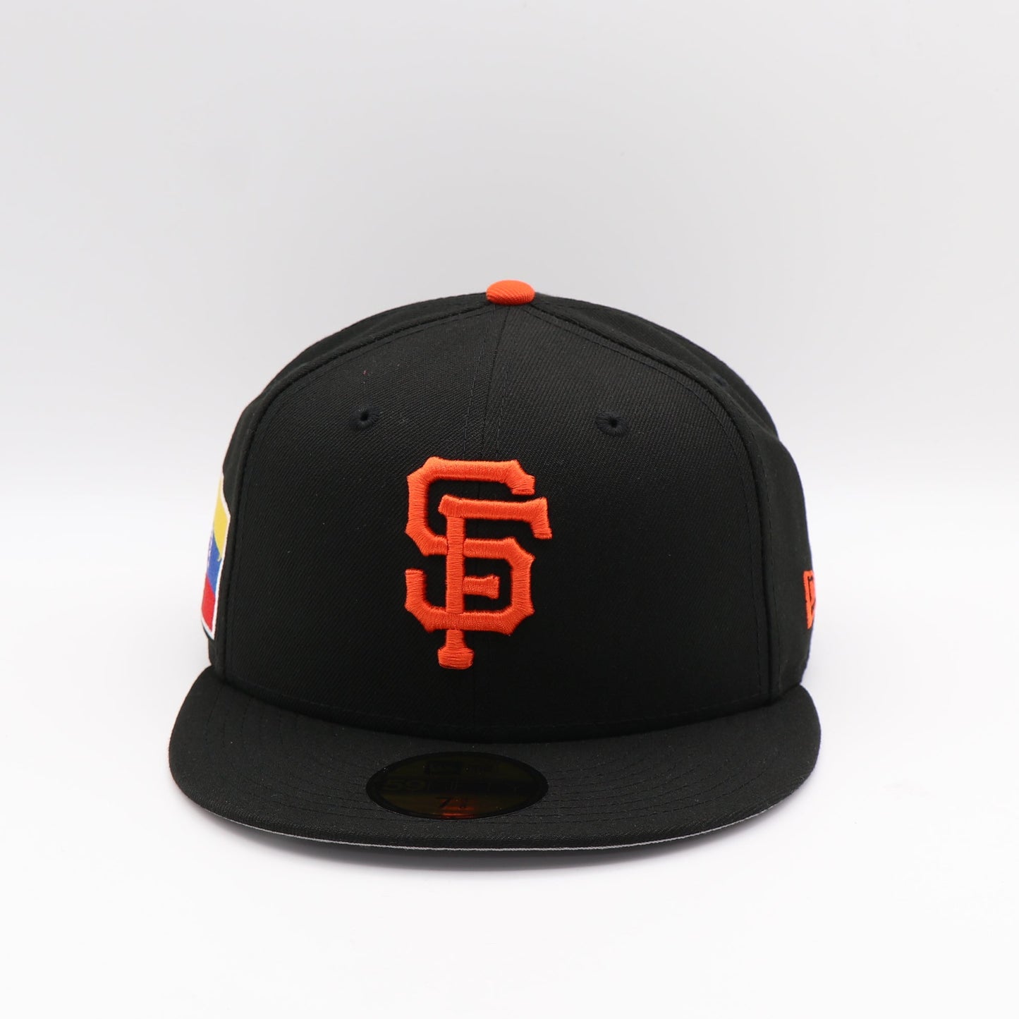 New Era 59Fifty San Francisco Giants "Venezuela Flag" Patch Hat - Black