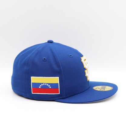New Era 59Fifty San Francisco Giants "Venezuela Flag" Patch Hat - Royal Blue / White