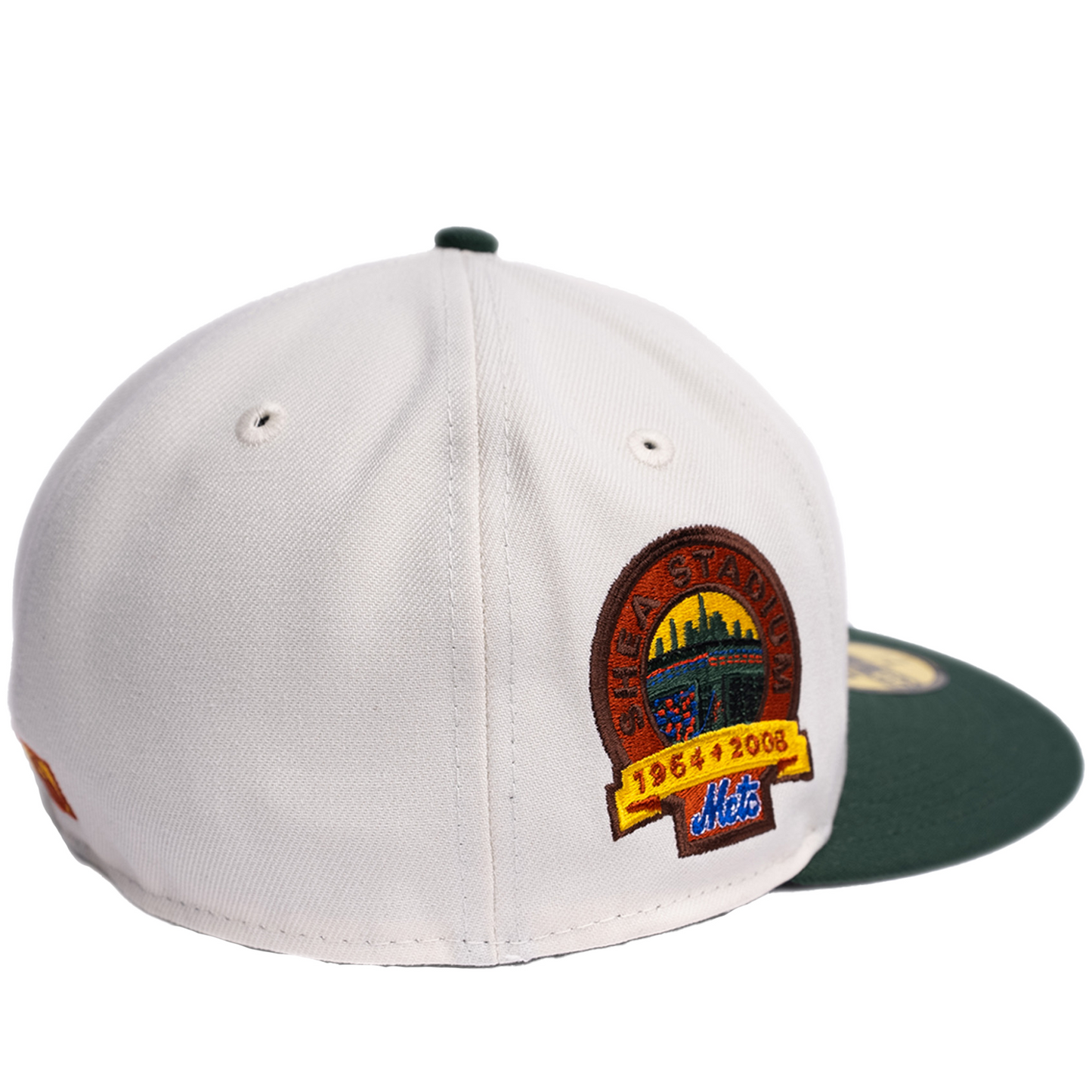 New Era New York Mets 59Fifty Fitted Hat - Chrome/ Green