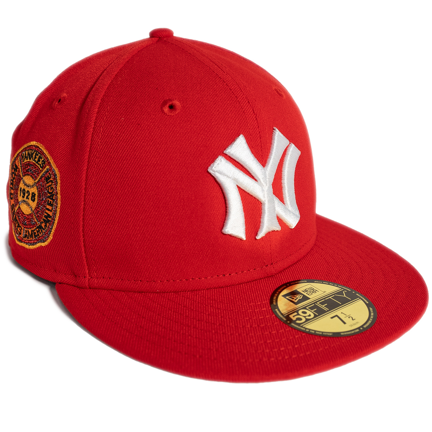 New Era New York Yankees 59Fifty Fitted Hat - Front Door Red