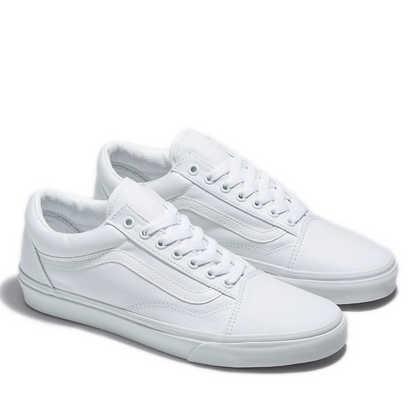 Men's Vans Old Skool - True White