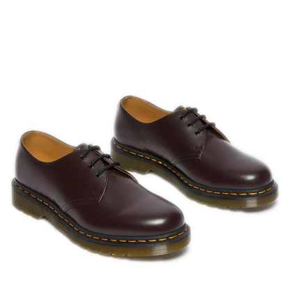 Men's Dr. Martens 1461 Smooth Leather Oxford Shoes - Burgundy Smooth