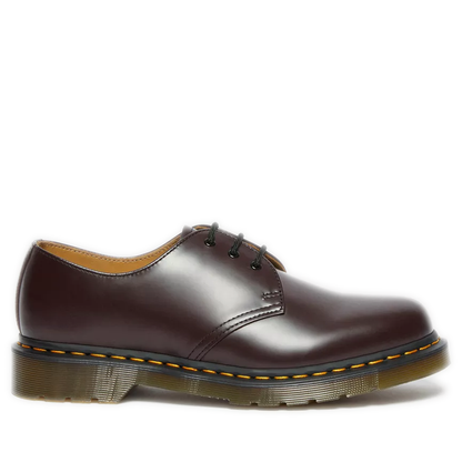 Men's Dr. Martens 1461 Smooth Leather Oxford Shoes - Burgundy Smooth Burgundy Smooth