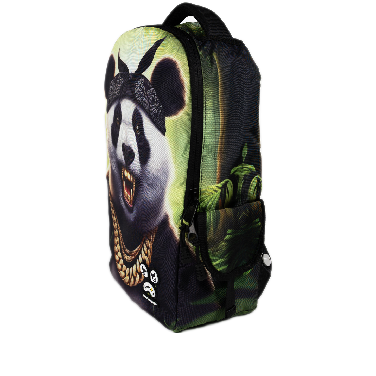 Streetz Iz Watchin Panda Grind Backpack - Black