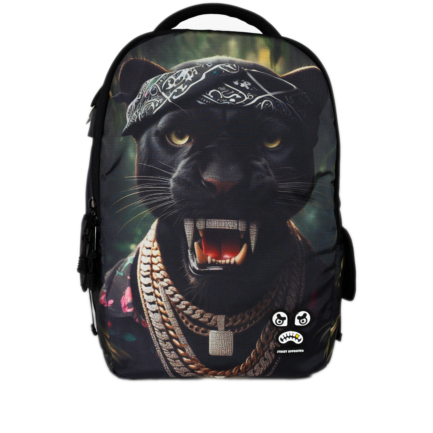 Streetz Iz Watchin Black Panther Take 2 Backpack - Black