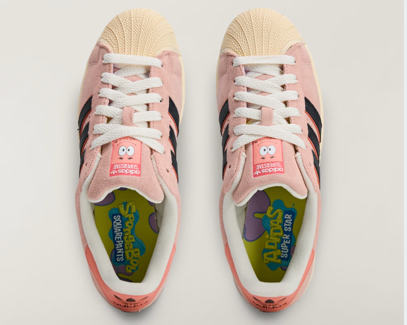 Grade School Adidas x SpongeBob Superstar Patrick Star Cool J's Miami online Grade School Adidas x SpongeBob Superstar Patrick Star Cool J's Miami online
