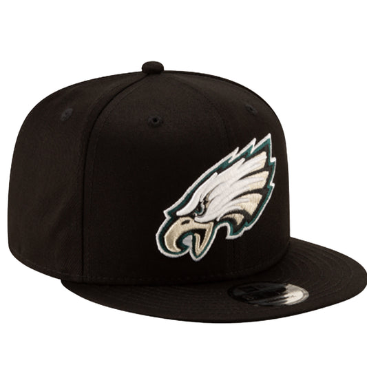 New Era Philadelphia Eagles 9FIFTY Adjustable Hat - Black