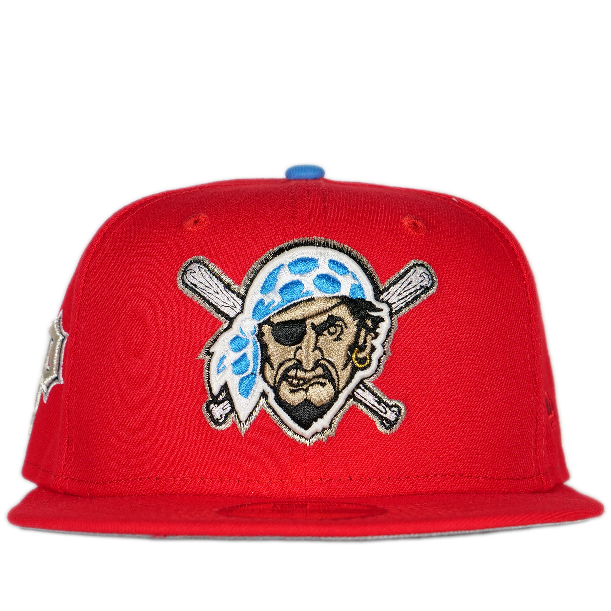 New Era Pittsburgh Pirates 59FIFTY Fitted Hat - Red/ Blue/ Grey 7