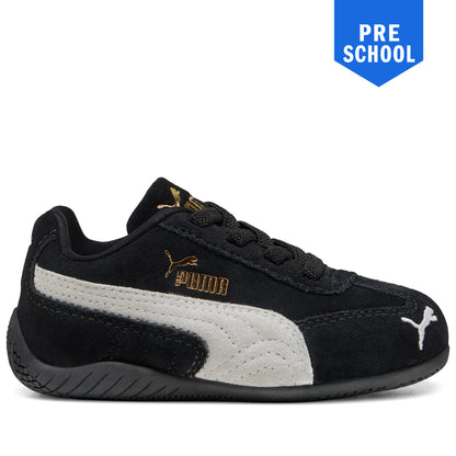 Pre School Puma Speedcat - Black/White