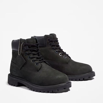 Pre School Timberland Premium 6-Inch Waterproof Boots - Black