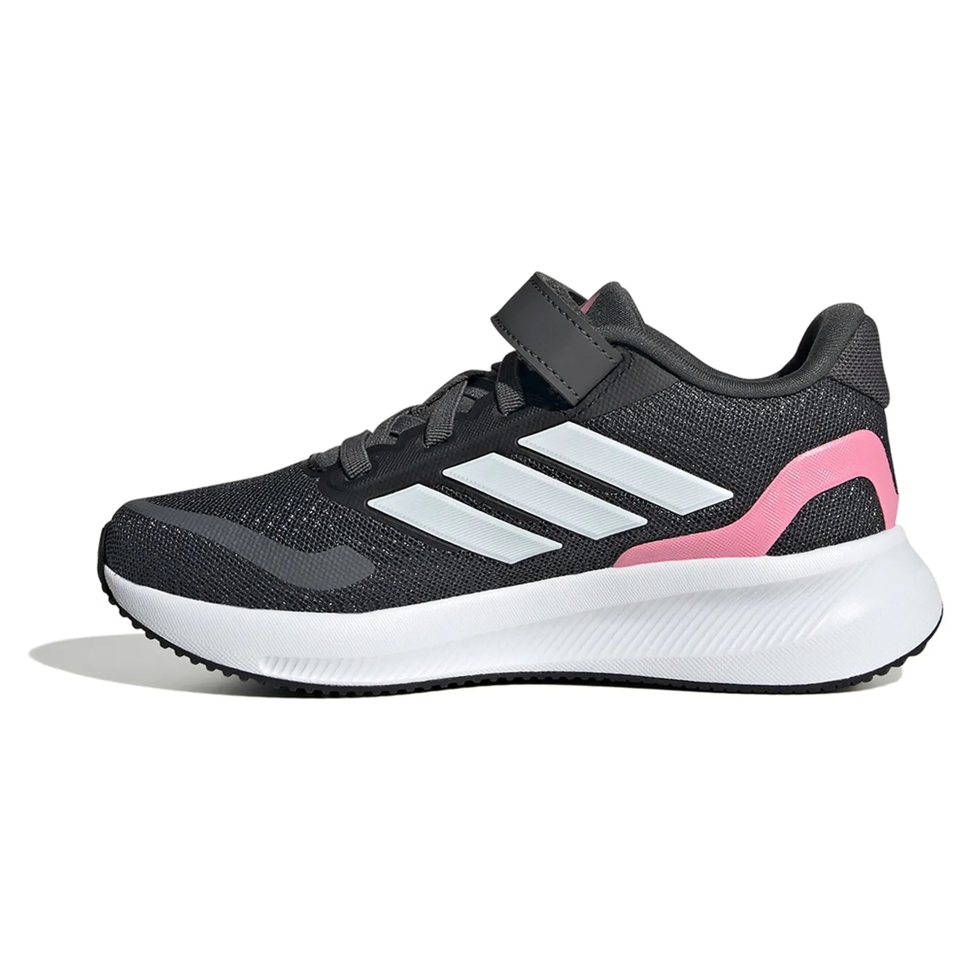 Pre school Adidas Runfalcon 5 - Core Black/Cloud White/Bliss Pink