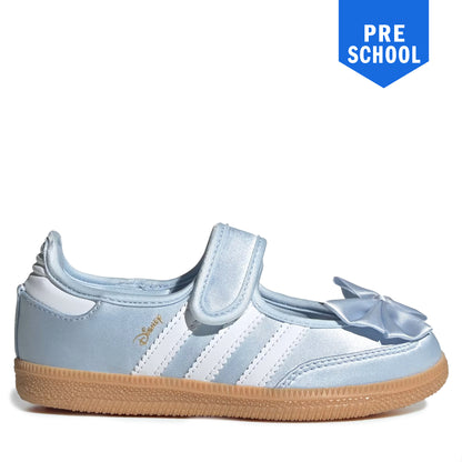 Pre School Adidas Disney Samba Jane - Crystal Sky / Cloud White Crystal Sky Cloud White Gum