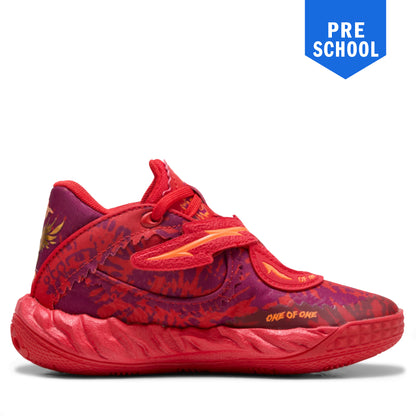 Pre School Puma x Lamelo Ball MB.05 Crowd Surf - Puma Red/Magenta Gleam Puma Red Magenta Gleam Fluro Orange