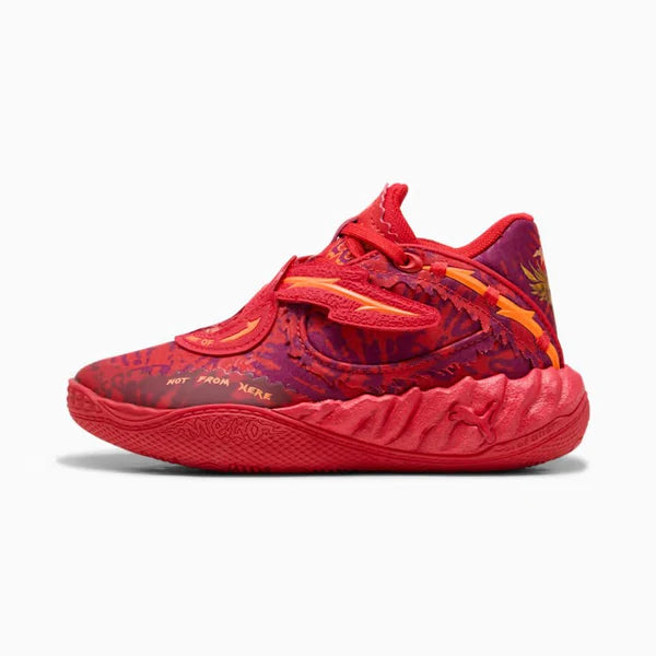 Pre School Puma x Lamelo Ball MB.05 Crowd Surf - Puma Red/Magenta Gleam