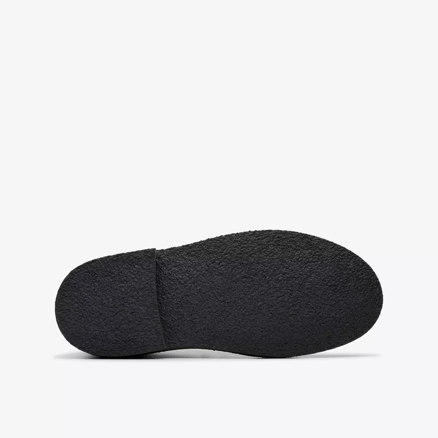 Grade School Clarks Desert Boot - Black Leather