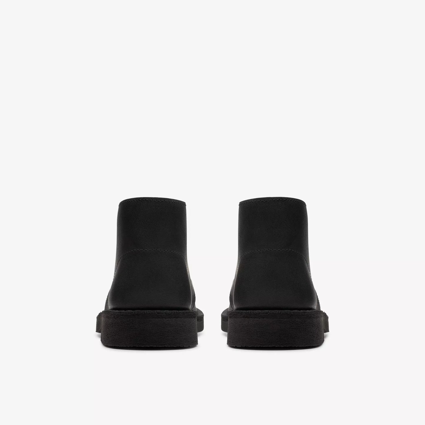 PreSchool Clarks Desert Boot - Black Leather