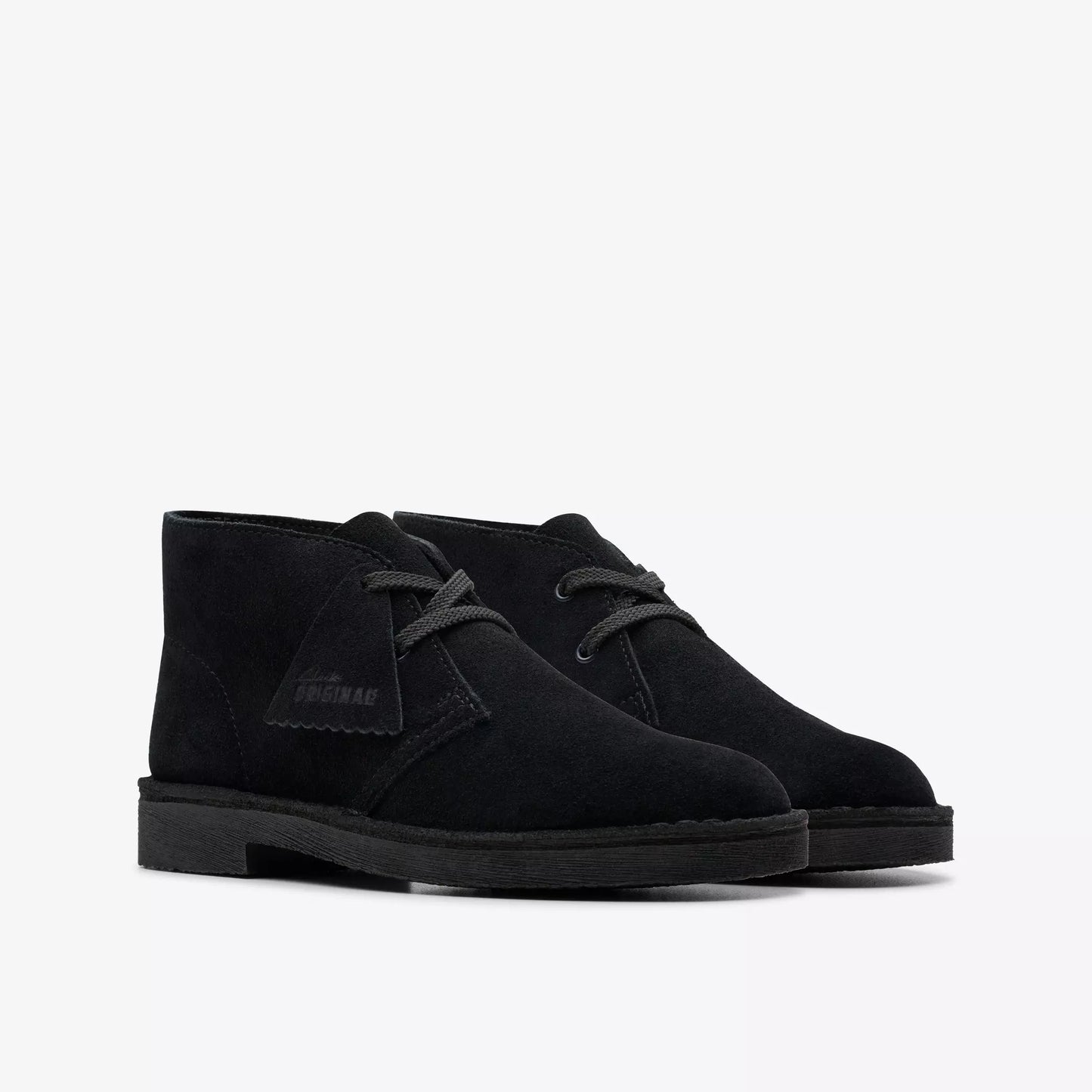 PreSchool Clarks Desert Boot - Black Suede