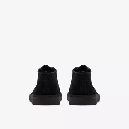 PreSchool Clarks Desert Trek - Black Suede
