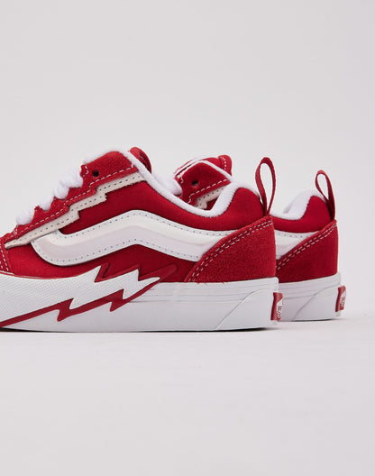 Vans Knu Skool Bolt Preschool - Racing Red