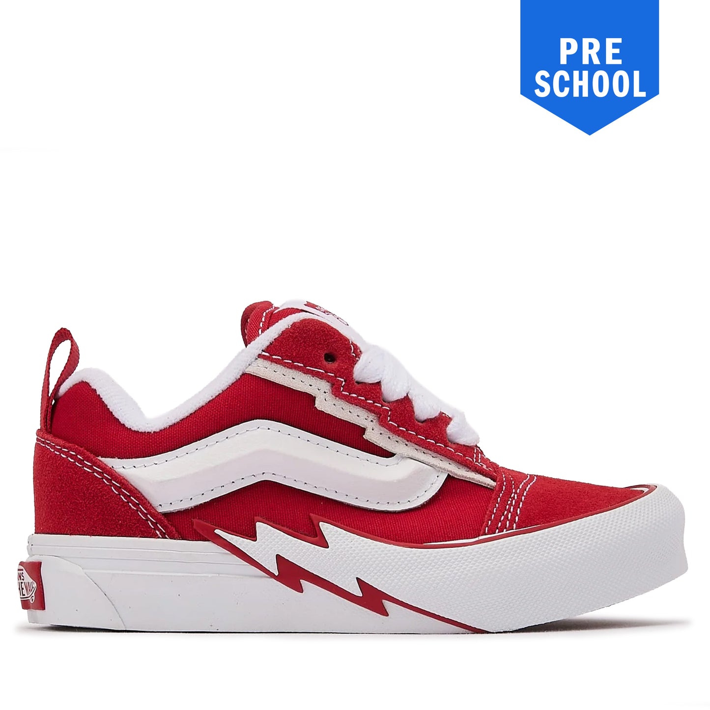 Vans Knu Skool Bolt Preschool - Racing Red