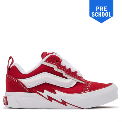 Vans Knu Skool Bolt Preschool - Racing Red