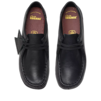 Pre School Clarks Wallabee Older - Black Leather – Cool J's Miami