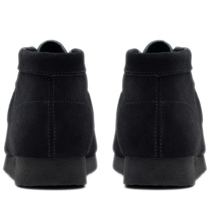 Pre School Clarks Wallabee Boot Older - Black Suede