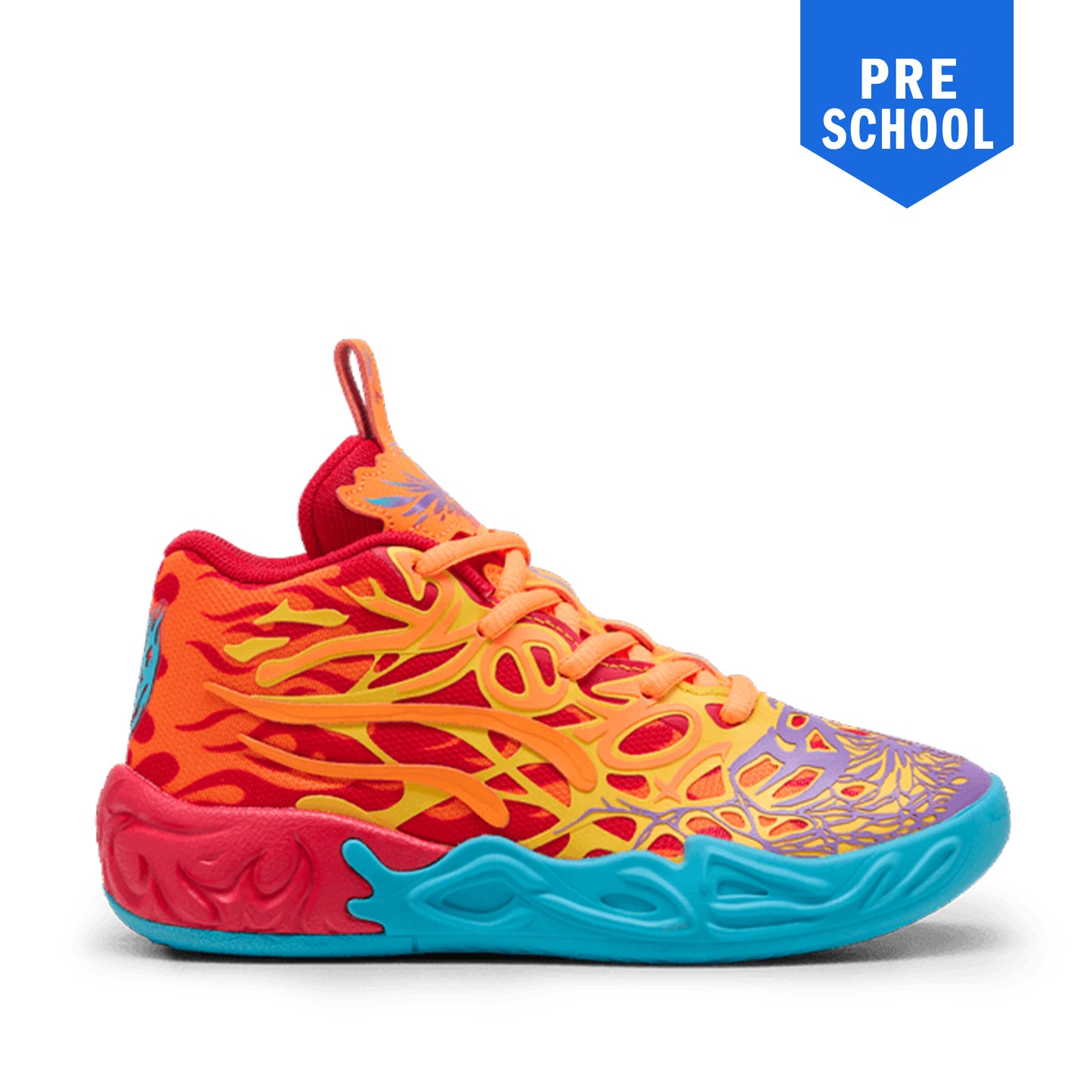 Pre School Puma X Lamelo Ball MB.04 Phoenix PS - Red