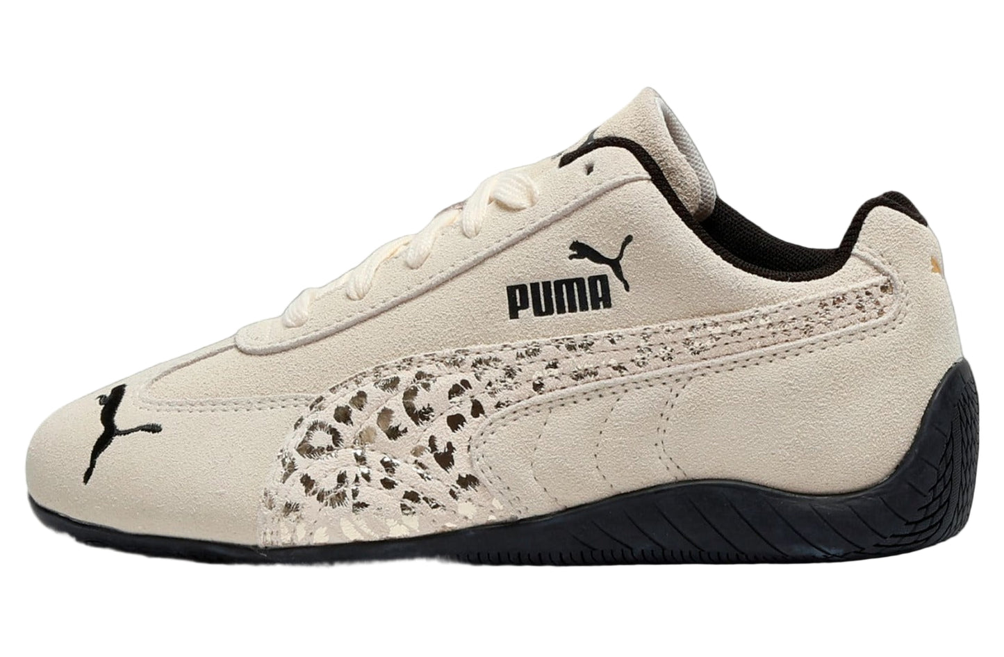 Grade School Puma Speedcat Cheetah - Sugared Almond/Black