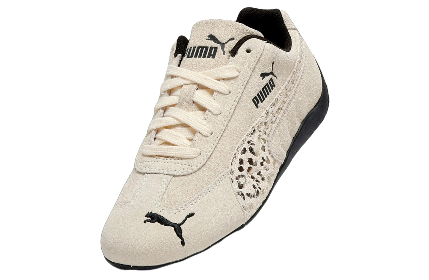 Grade School Puma Speedcat Cheetah - Sugared Almond/Black