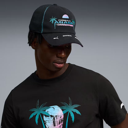 Puma F1 Miami Trucker Hat - Puma Black