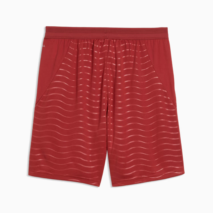 Puma 2026 Portugal Soccer Shorts - Club Red / Green Lagoon