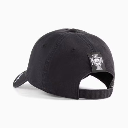 Puma Portugal ftblCulture Adjustable Hat - Puma Black / Puma White