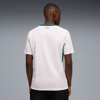 Puma Senegal Home Soccer Jersey - Puma White / Wild Green