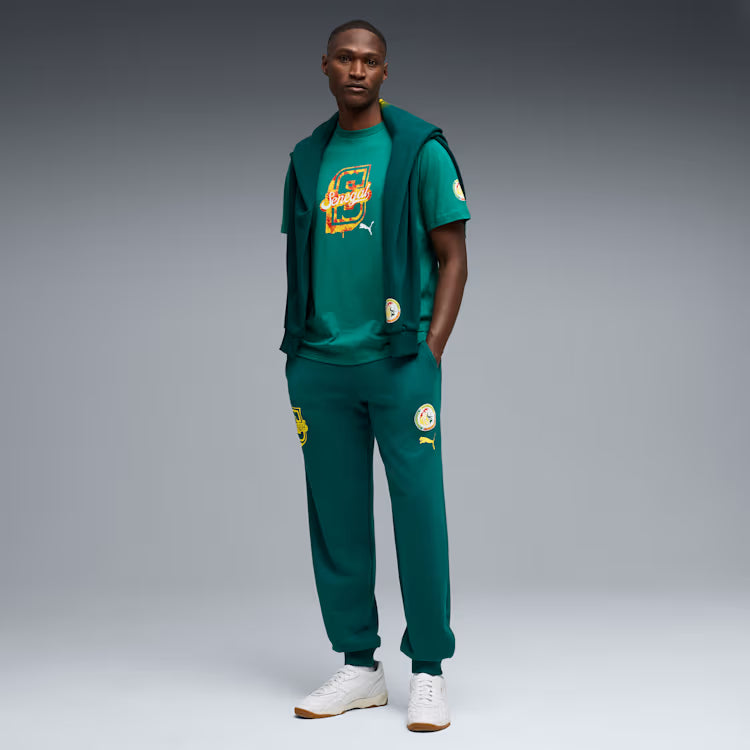 Puma Senegal FtblCulture Soccer Tee - Wild Green / Pelé Yellow