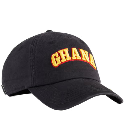 Puma Ghana FtblCulture Cap - Puma Black / Pelé Yellow