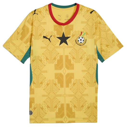 Puma Ghana Away Soccer Jersey 2026 - Sunny Yellow/archive Gold Sunny Yellow archive Gold