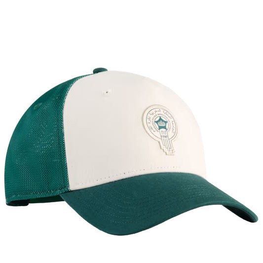 Puma Morocco Trucker Cap - Dark Myrtle / Alpine Snow Dark Myrtle Alpine Snow One size
