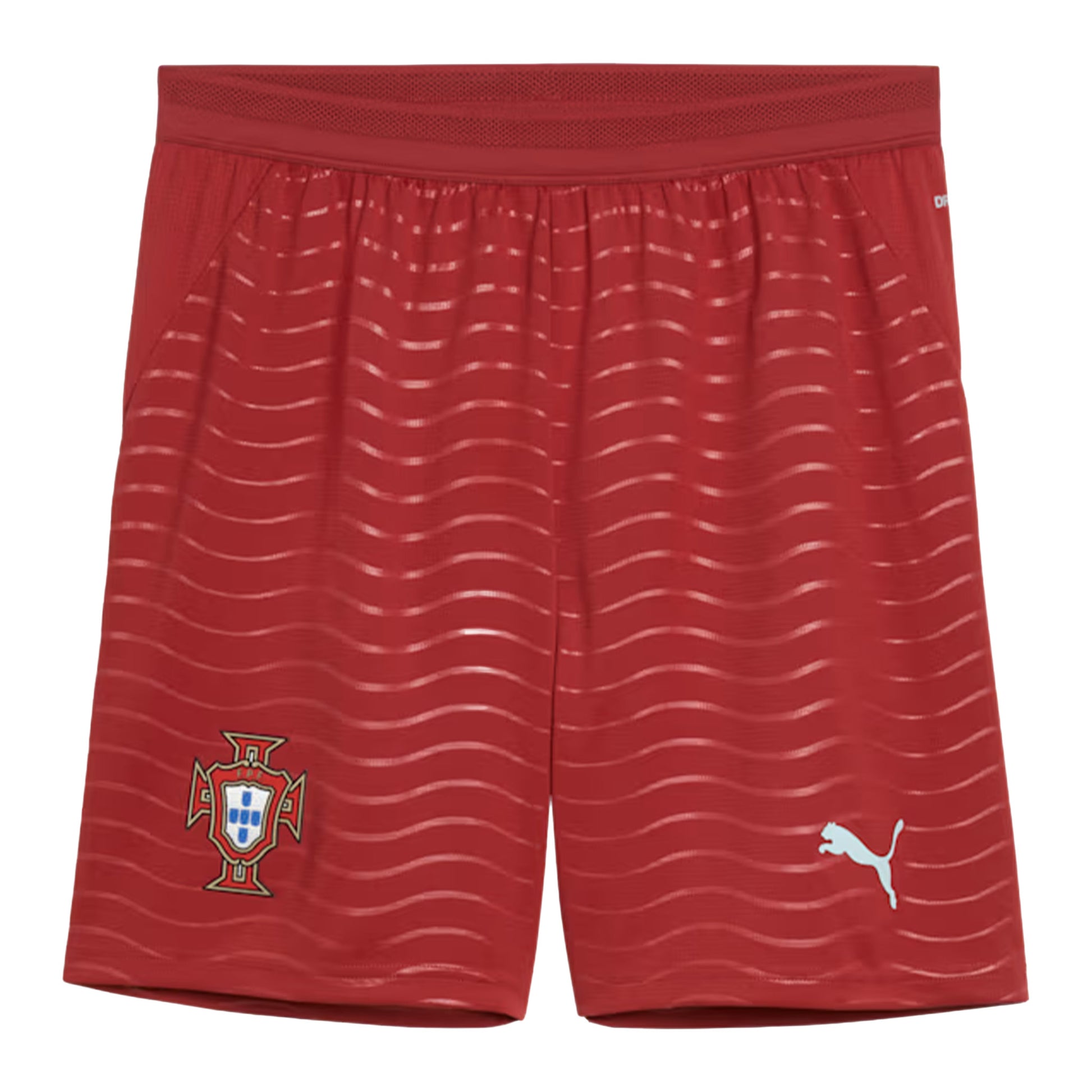 Puma 2026 Portugal Soccer Shorts - Club Red / Green Lagoon Club Red Green Lagoon